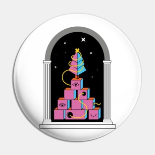 XMas cube magic portal Pin