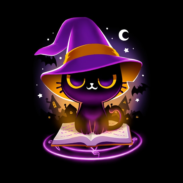 Witch cat - I Put a Spell on You - Halloween by BlancaVidal