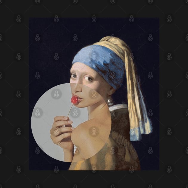 @bellahadid X Girl with a Pearl Earring by amircheniti