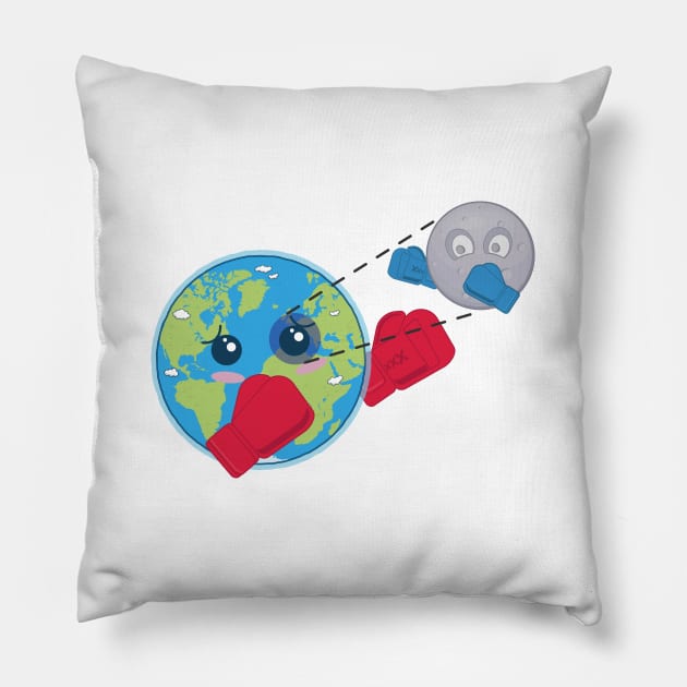 Boxing science mystery Pillow by FunawayHit