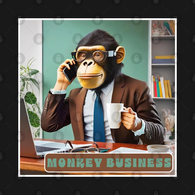 Monkey Business by DesignsPrints