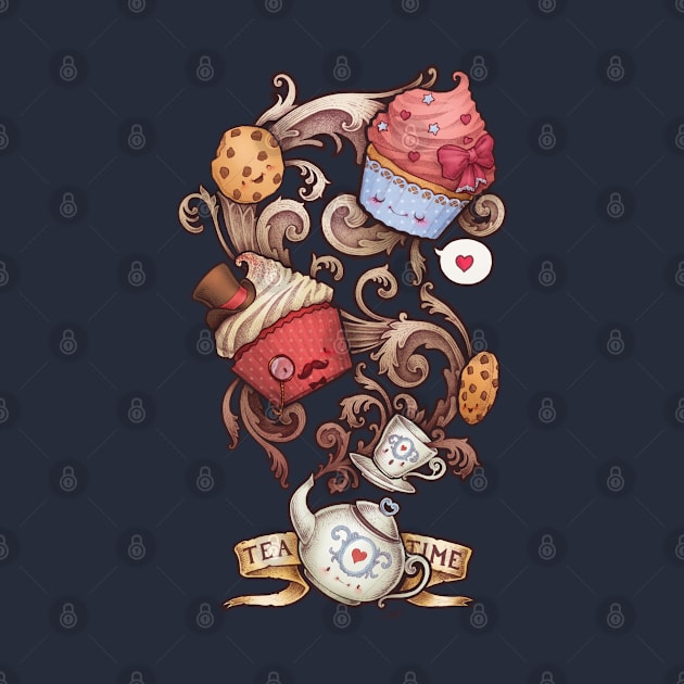 Tea Time by Medusa Dollmaker