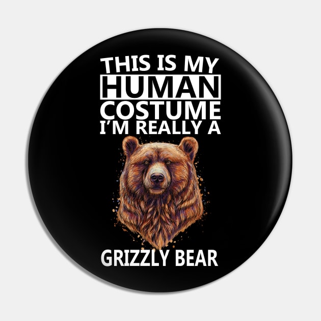 this is my human costume i'm really a bear Pin by youki