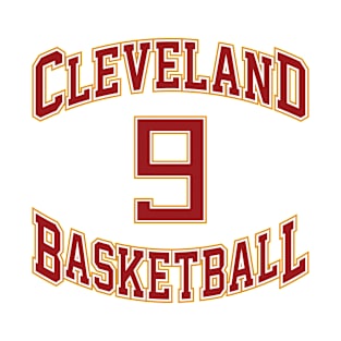 Cleveland Basketball Number 9 T-Shirt