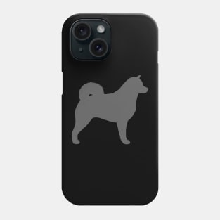 Alaskan Malamute Silhouette Phone Case