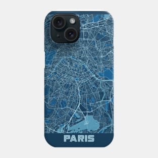 Paris - France Peace City Map Phone Case