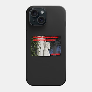 JFK memorail and saying Phone Case