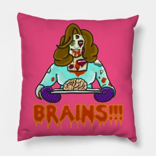 Brains!!! Pillow