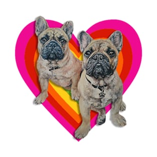 A heart full of Frenchies! T-Shirt