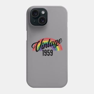 Vintage 1959 Rainbow Phone Case