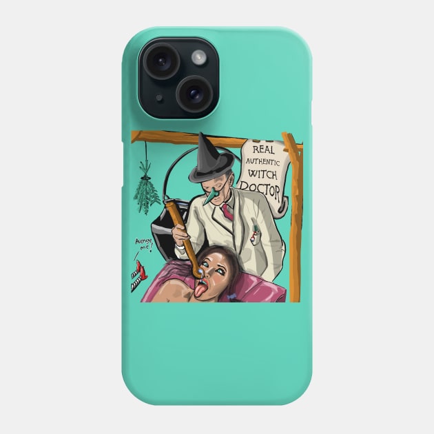 Witch Doctor Phone Case by SmerkinGherkin