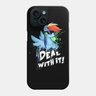 My Little Pony - Rainbow Dash - Deal With It Phone Case