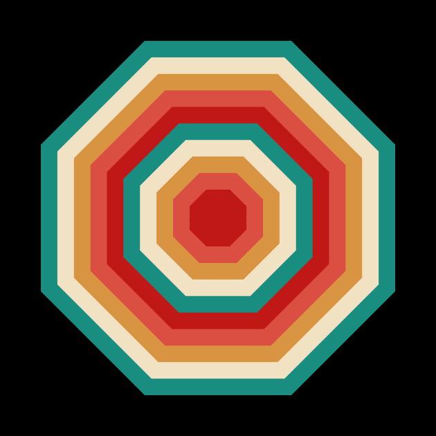 Retro Octagon by n23tees