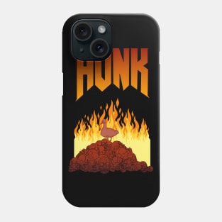 HONK - Peace Was Never An Option - Funny Goose Phone Case