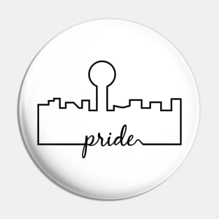 Knoxville Skyline Pride Pin