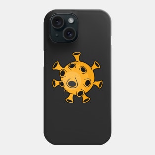 Yellow Virus Phone Case