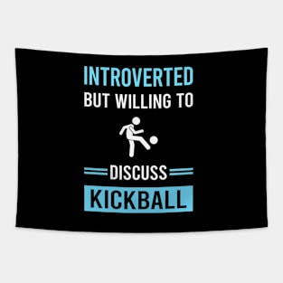 Introverted Kickball Tapestry