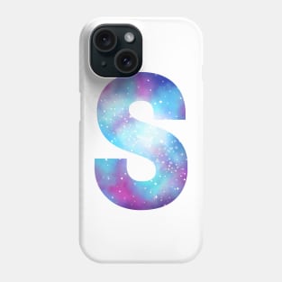 Letter S galaxy Phone Case