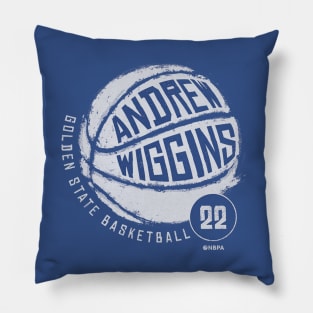 Andrew Wiggins Golden State Basketball Pillow