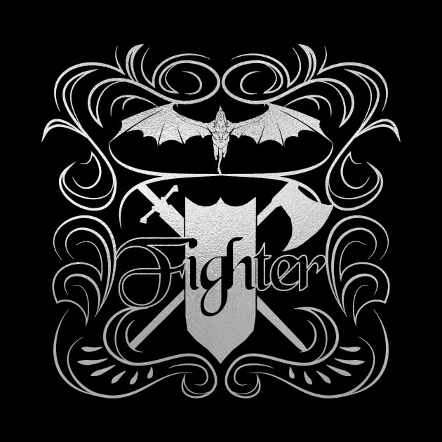 The Fighter (Silver) by Riverlynn_Tavern