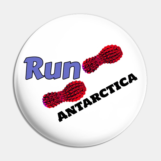 Hot Feet Run Antarctica Pin by L'Appel du Vide Designs by Danielle Canonico