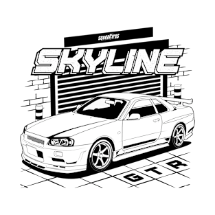 Skyline GTR R34 T-Shirt