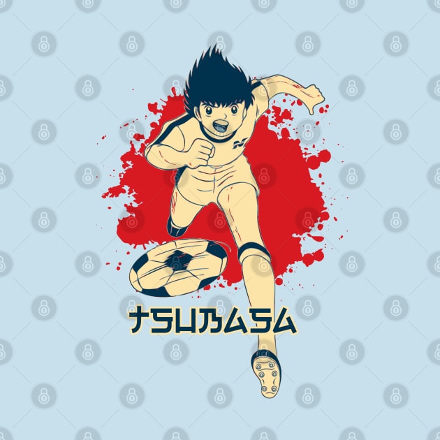 Captain Tsubasa Popart by masnono