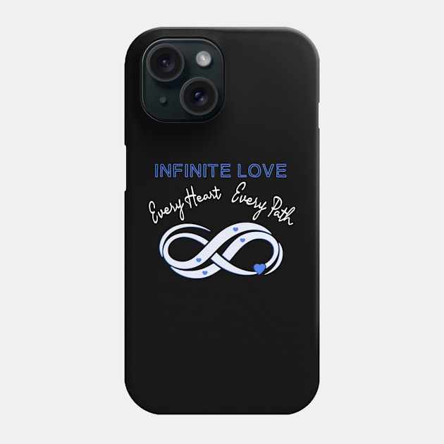 Autism Awareness Infinity Graphic Phone Case by tamdevo1