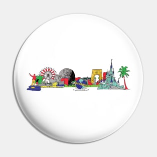 Orlando Florida Pin