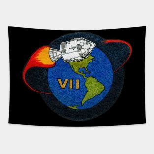 Black Panther Art - NASA Space Badge 105 Tapestry