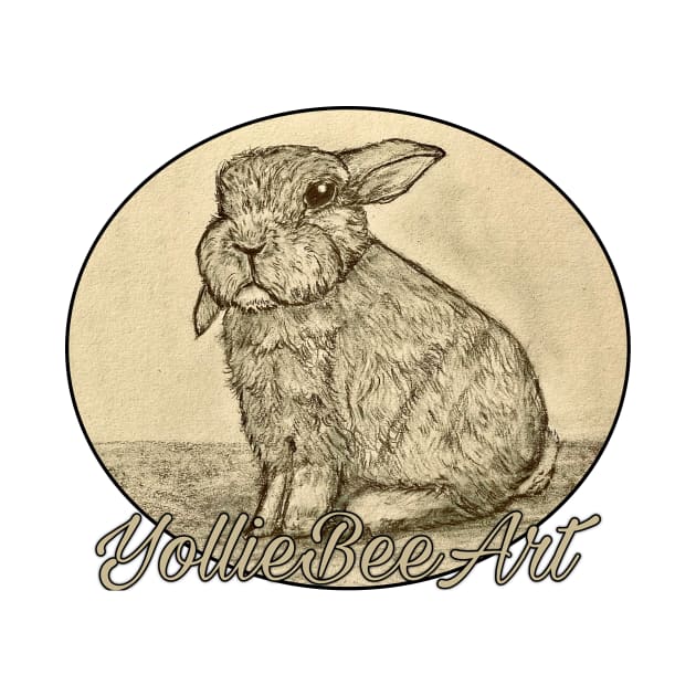 Grumpy Bunny - Limited Release : YollieBeeArt by YollieBeeArt