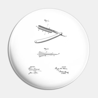 Shaver VINTAGE PATENT DRAWING Pin