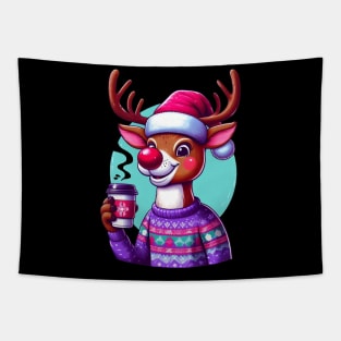 Rudolph Red Nose Reindeer Tapestry