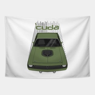 Plymouth Barracuda - Hemi Cuda - 1970 - Green Tapestry