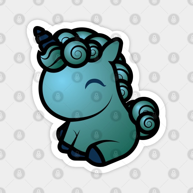 Kelpie, The Tooniefied Unicorn Magnet by Tooniefied