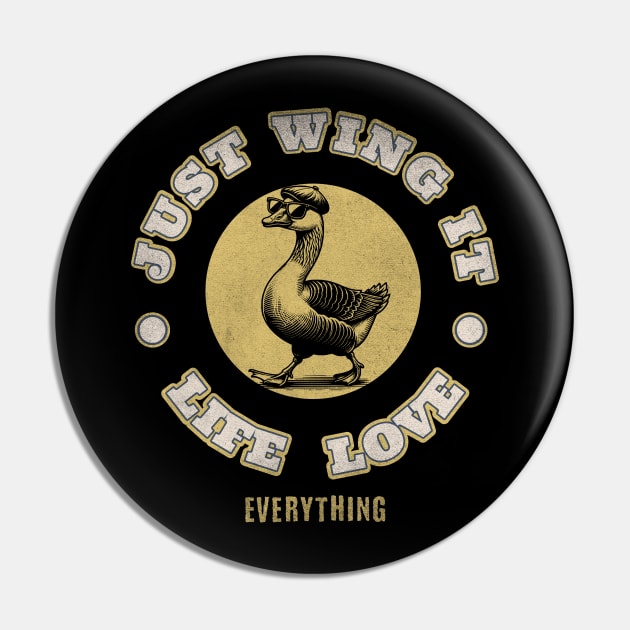 Just wing it – life, love, everything. Pin by DesignByJeff