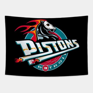 detroit pistons x rapper edition Tapestry