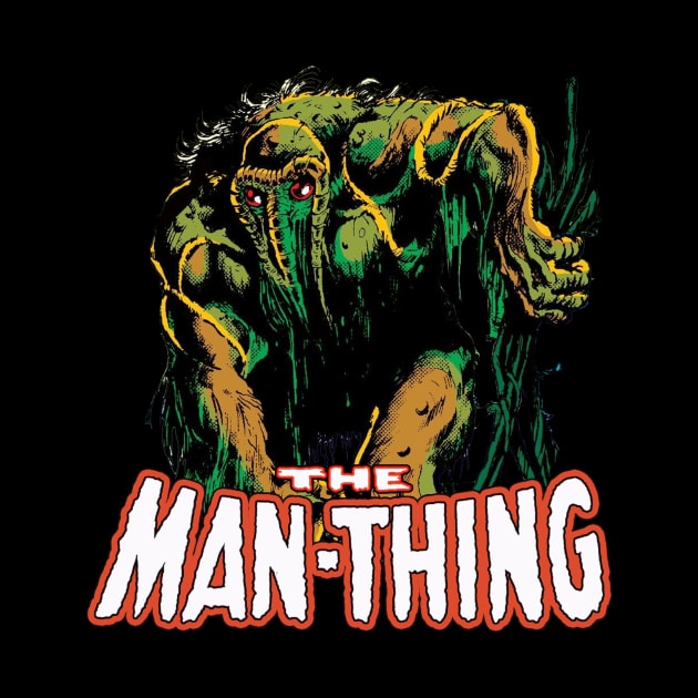 MAN-THING (BACK PRINT) by PersonOfMerit