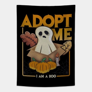 Halloween Boo Design | Adopt A Boo Tapestry