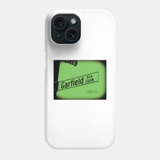 Garfield Avenue GREEN LICORICE, Glendale, California by Mistah Wilson Phone Case