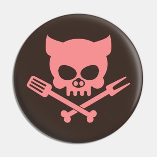 Crazy Guys Grill Jolly Roger - Pink Pin