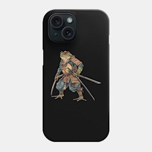 Frog Samurai Warrior Sword Phone Case