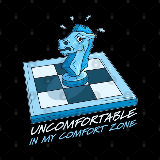 UNCOFORTABLE IN MY COMFORT ZONE by officegeekshop