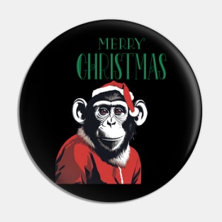 Christmas parody of Santa in a monkey suit, fun and funny Pin