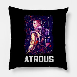 Epic Odyssey Kratos Path In God Of War Pillow