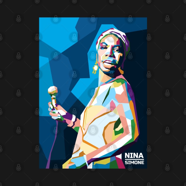 Abstract Popart Nina S in WPAP by smd90