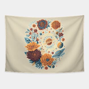 Floral Planets - Floral Solar Tapestry