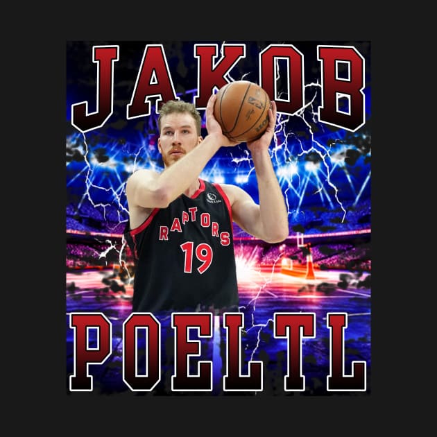 Jakob Poeltl by Gojes Art