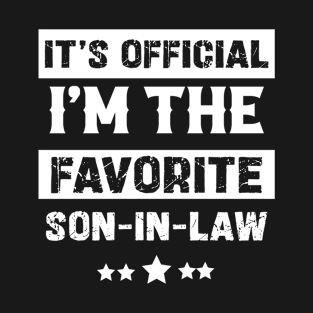 Favorite son-in-law from mother-in-law or father-in-law T-Shirt