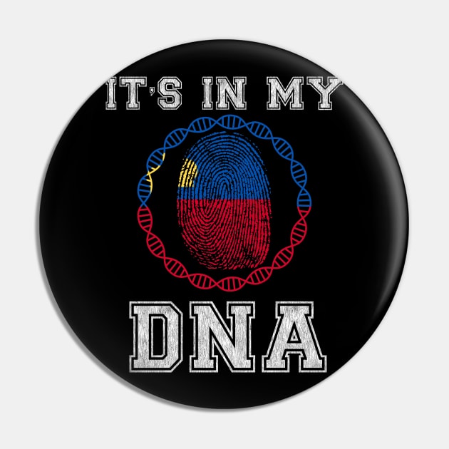 Liechtenstein  It's In My DNA - Gift for Liechtensteiner From Liechtenstein Pin by Country Flags